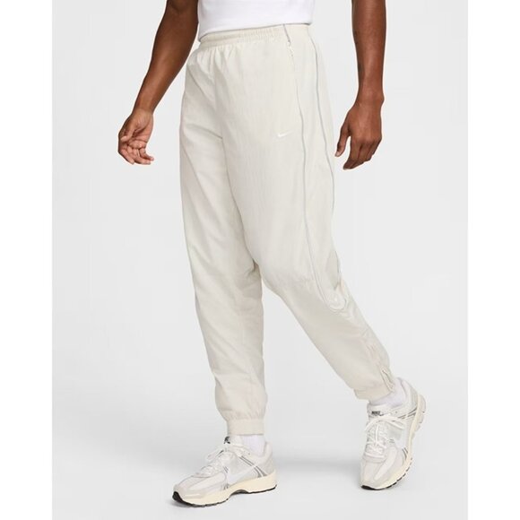 Nike Solo Swoosh Track Pants Size XL Men Light Bone White FB8620-072 - Picture 3 of 9